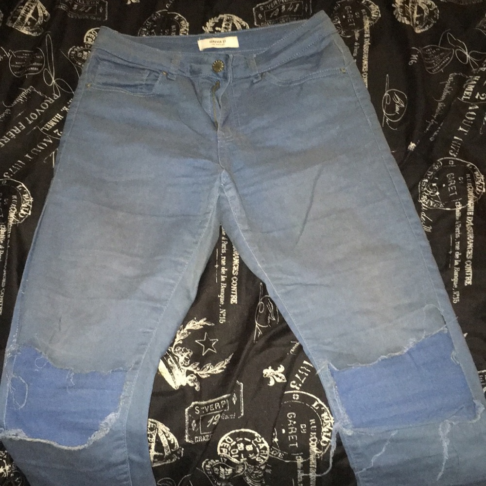 Blue denim jeans from Forever 21